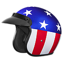 CASCO JET STAR CLASSIC CAPITAN AMÉRICA